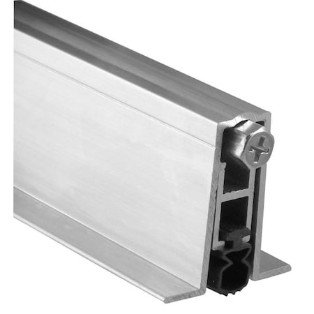 Pemko 411APKL32 32" Full Mortise Automatic Door Bottom with Prene Mill Aluminum 411APKL32